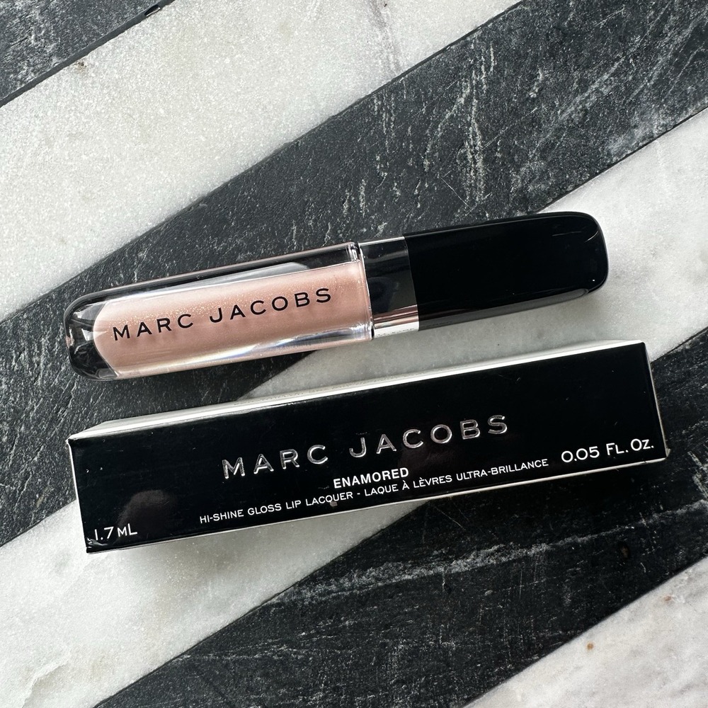 Marc Jacobs 312 SUGAR SUGAR Enamored Hi-Shine Gloss Lip Lacquer Travel Size NOS